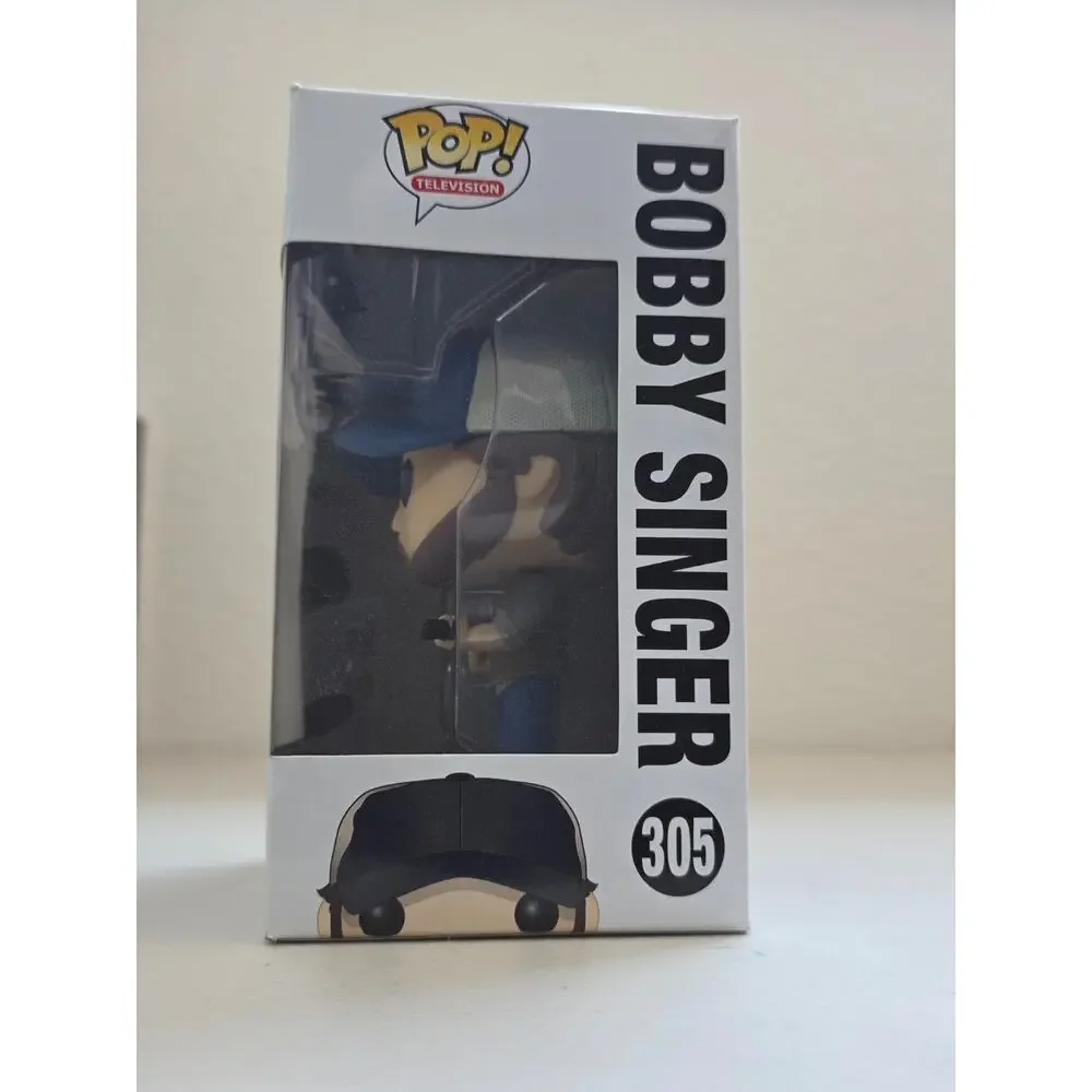 Funko POP! Television Supernatural Bobby Singer #305 Vinyl Figure w/ protector - Picture 4 of 7